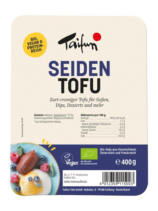 Produktfoto zu Seiden-Tofu natur