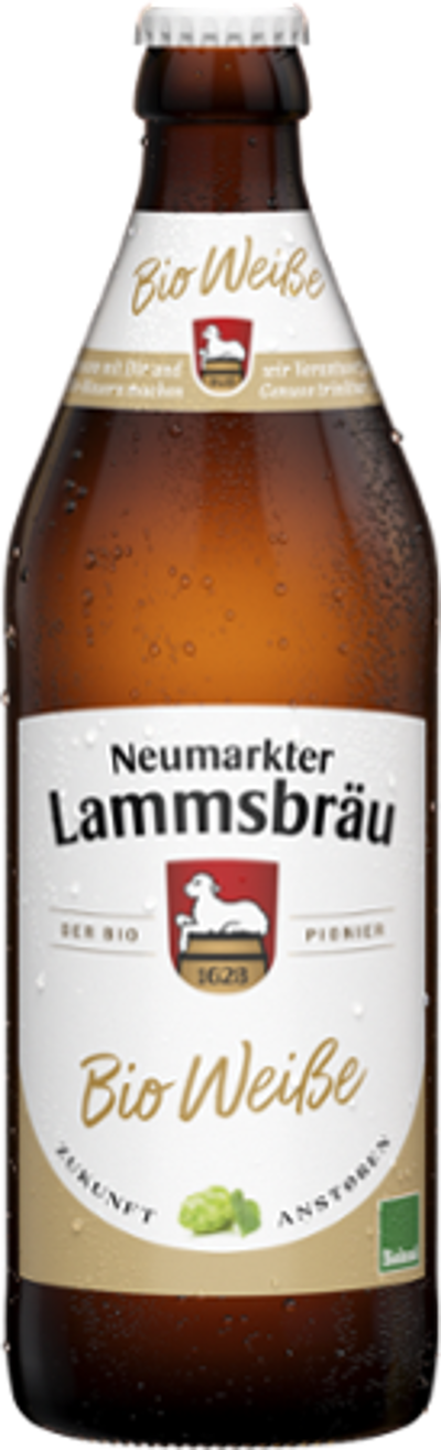 Produktfoto zu Kiste Lammsbräu Weiße 10*0,5l
