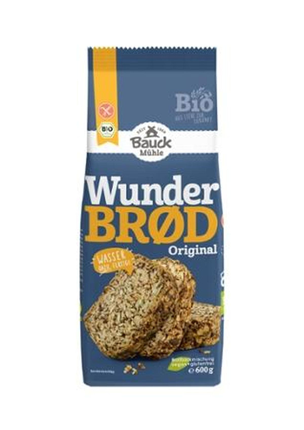 Produktfoto zu Backmischung Wunderbröd 600g