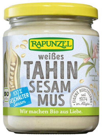 Produktfoto zu Tahin weißes Sesammus 250g