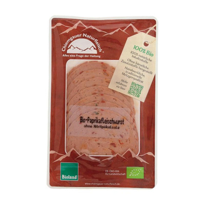 Produktfoto zu Paprika-Fleischwurst Scheiben