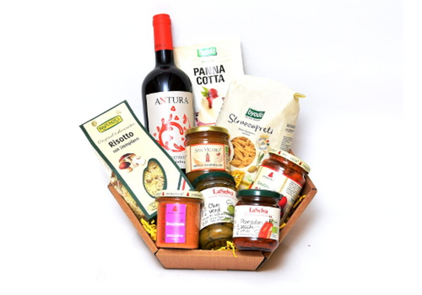 Produktfoto zu Präsentkorb Italien mittel