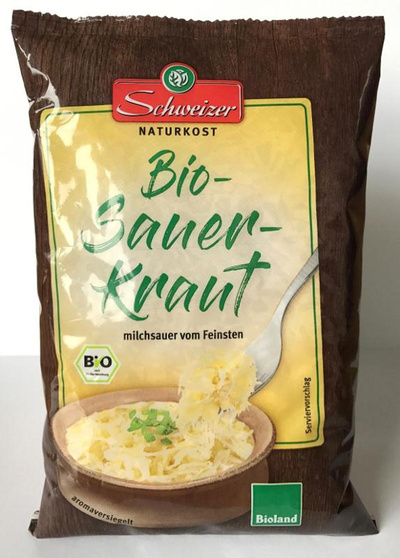 Produktfoto zu Sauerkraut im Beutel 500g