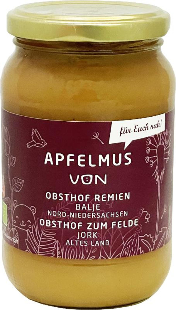 Produktfoto zu Apfelmus leicht gesüßt 350g