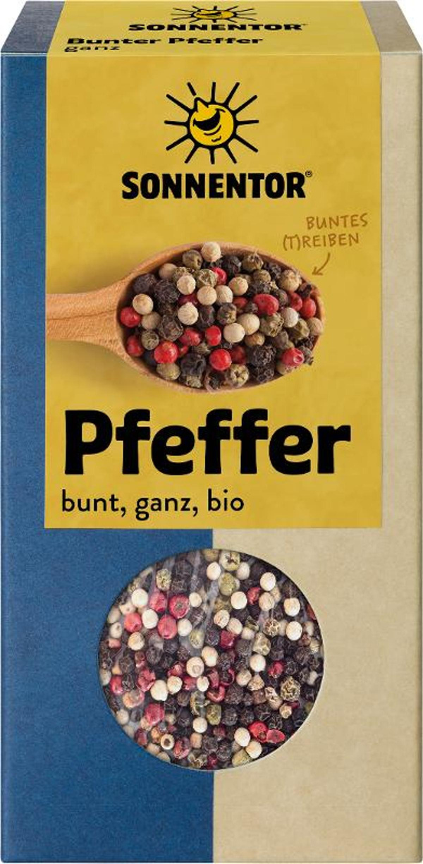 Produktfoto zu Pfeffer bunt, ganz 50g