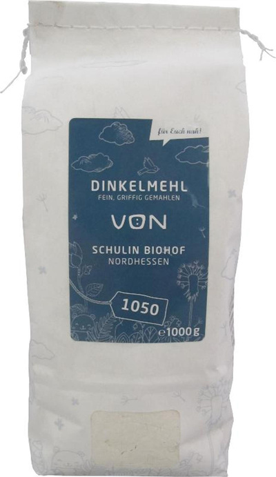 Produktfoto zu Dinkelmehl 1050 VON 1kg