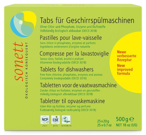 Produktfoto zu Spülmaschinen Tabs von Sonett 25 Stück
