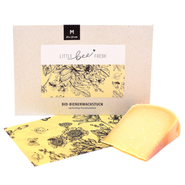 Bienenwachstuch und Käse