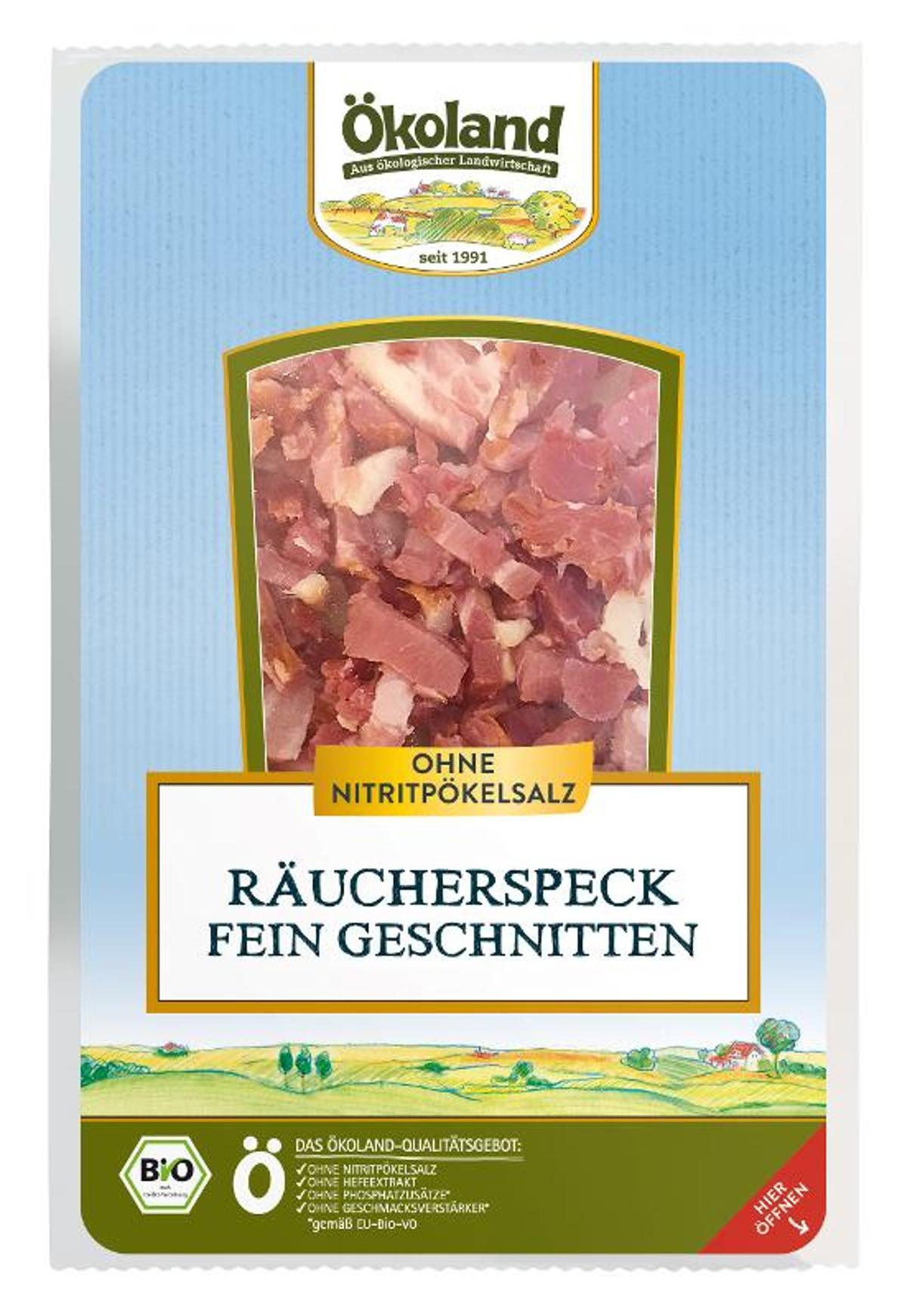 Räucherspeck fein gewürfelt