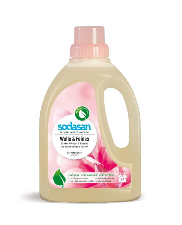 Produktfoto zu Waschmittel Wolle & Feines 750ml Sodasan