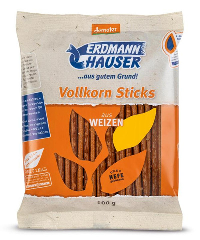 Produktfoto zu Salzsticks Weizen Vollkorn 100g