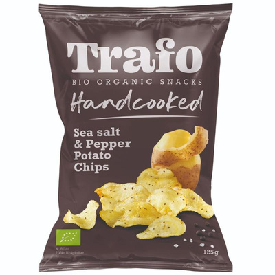 Produktfoto zu Chips Salz&Pfeffer, handcooked 125g vegan