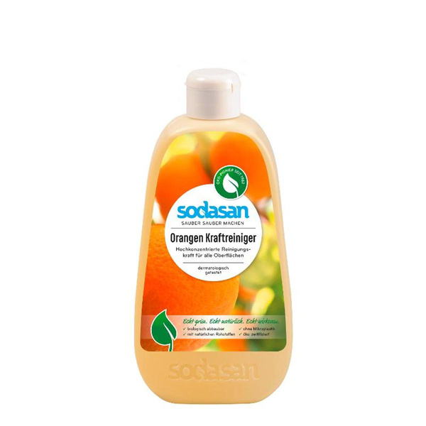 Produktfoto zu Orangen-Kraftreiniger 500ml Sodasan