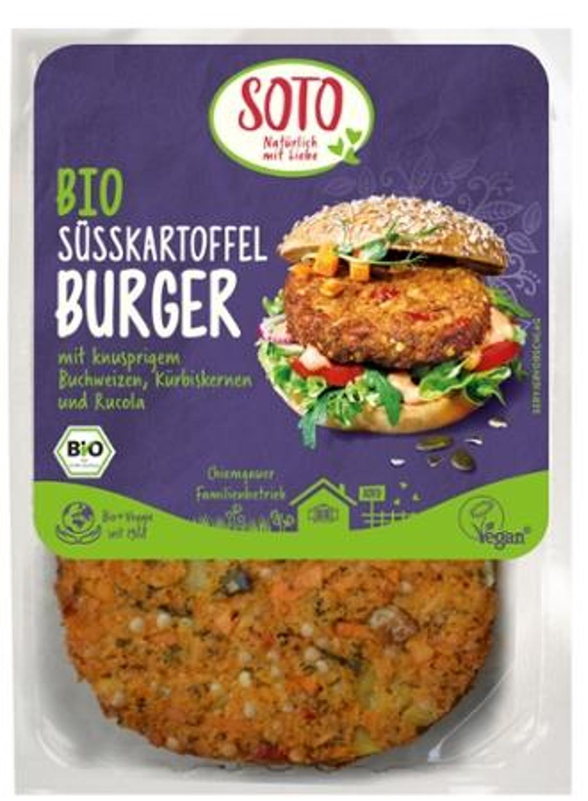 Süßkartoffel-Burger