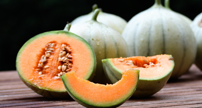 Melonen aus eigener Ernte