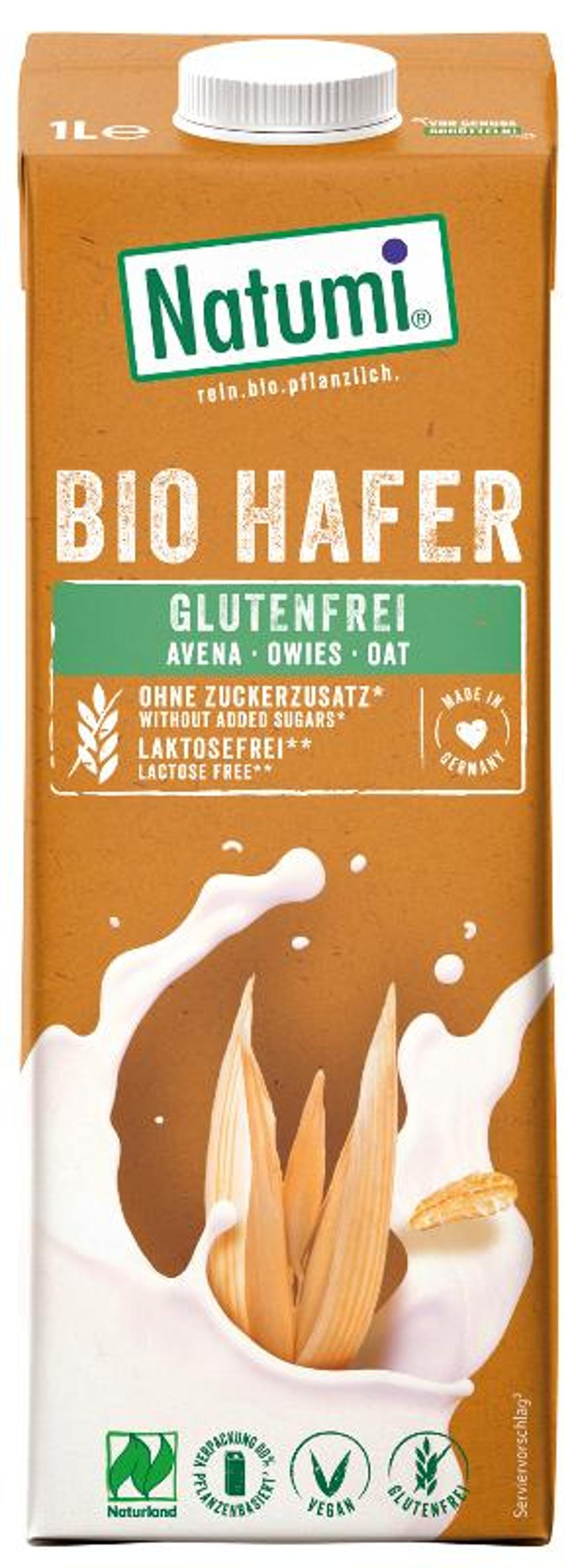 Kiste Haferdrink glutenfrei 8*1l