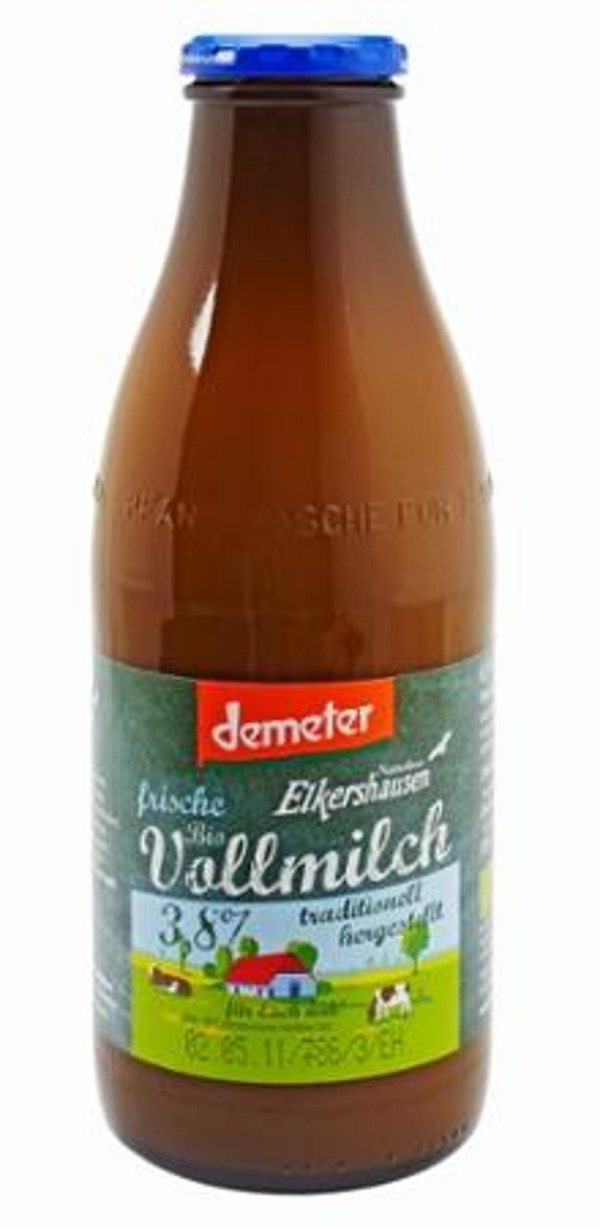 Produktfoto zu Flasche Milch 3,8%