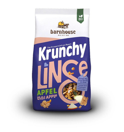 Produktfoto zu Krunchy Linse Apfel 325g