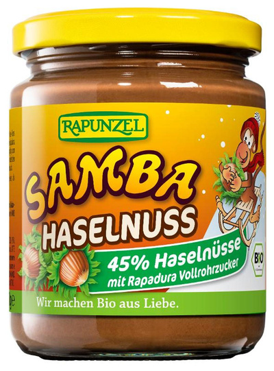 Produktfoto zu Samba Haselnuß-Schoko 250g