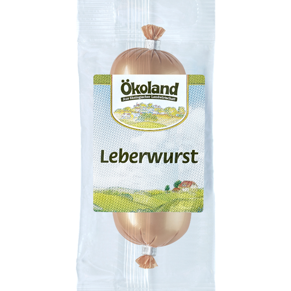 Produktfoto zu Leberwurst fein Ökoland