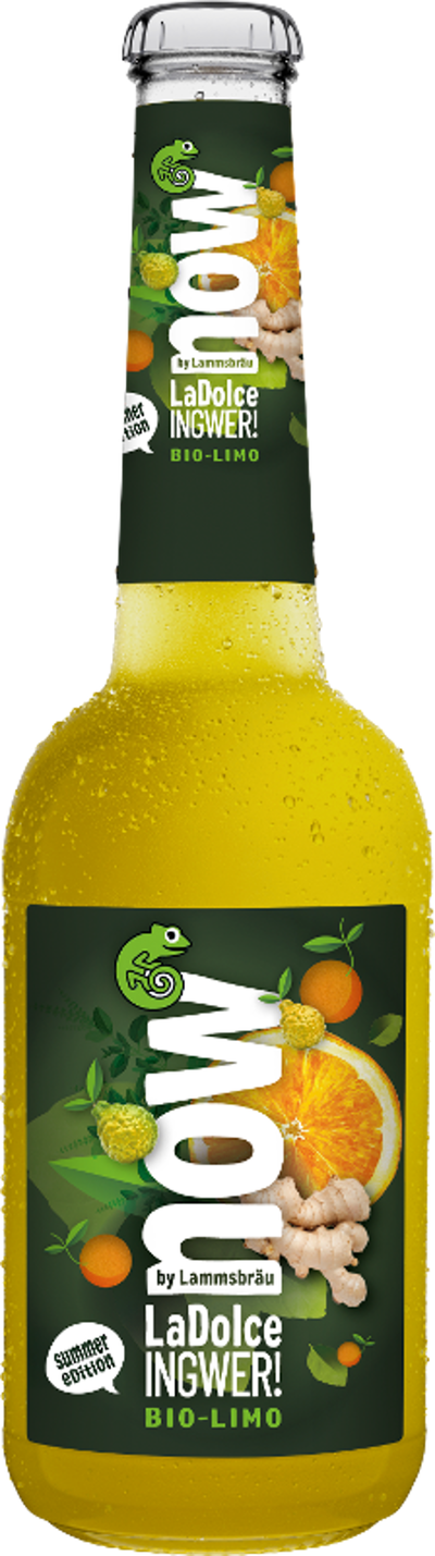 Produktfoto zu Kiste now Dolce Ingwer 10x0,33l