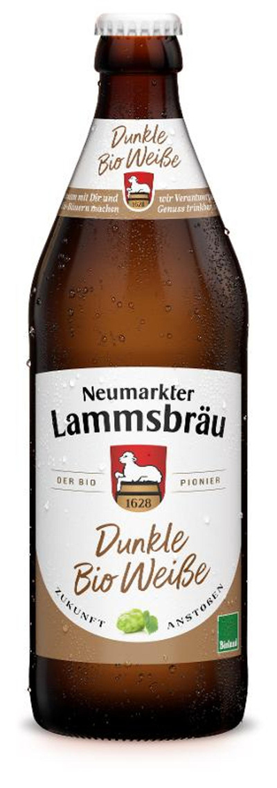 Produktfoto zu Lammsbräu Dunkle Weiße 0,5l