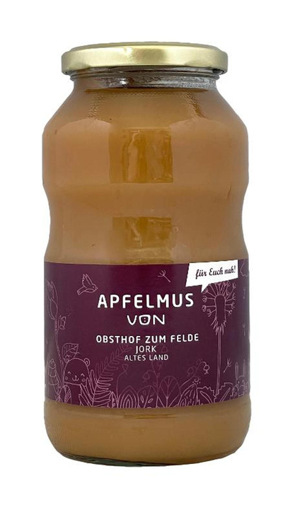 Produktfoto zu Apfelmus im Glas 710g
