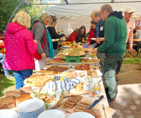 Buffet Ökokisten Treffen Lotta Karotta