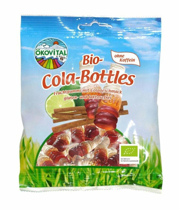 Produktfoto zu Cola-Flaschen Fruchtgummi 80g