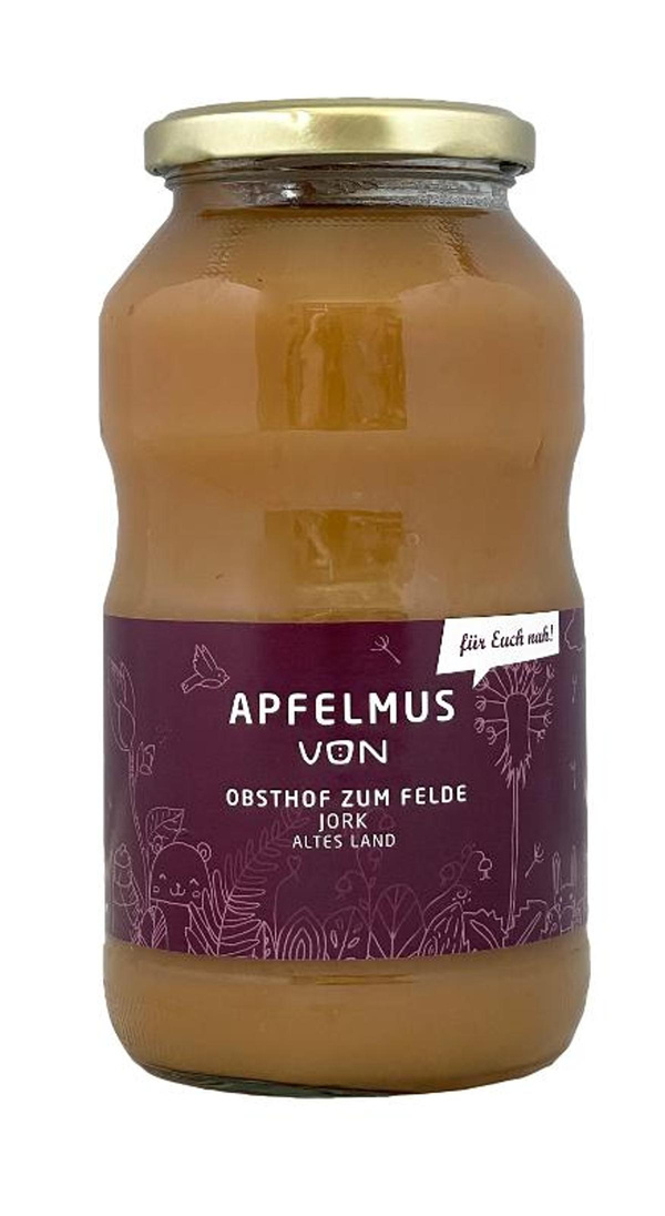 Produktfoto zu Apfelmus im Glas 710g