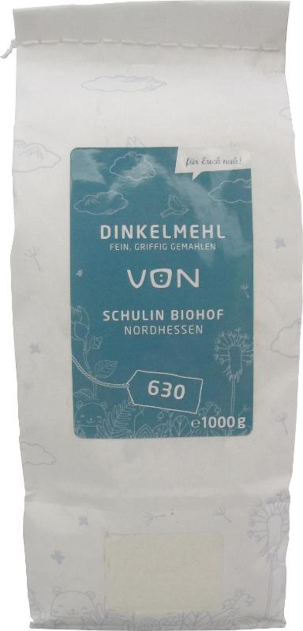 Produktfoto zu Dinkelmehl 630 1kg