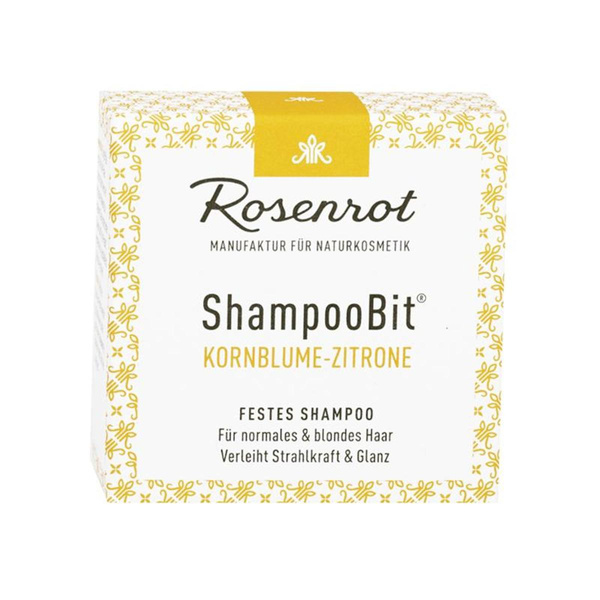 Produktfoto zu ShampooBit Kornblume-Zitrone 60g