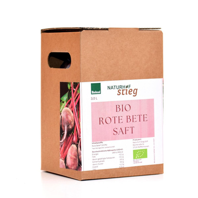 Produktfoto zu Rote Bete Saft 3l regional