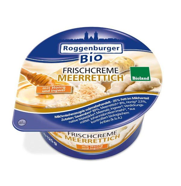 Produktfoto zu Frischcr. Meerrettich mit Honig und Ingwer