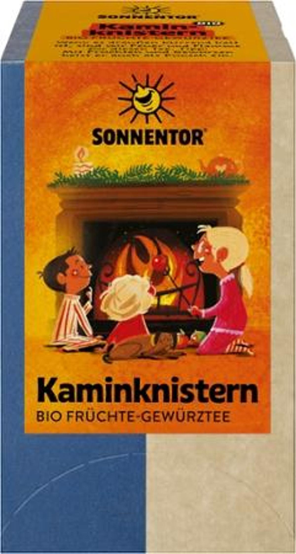 Produktfoto zu Kaminknistern Früchtetee 18 Bt.