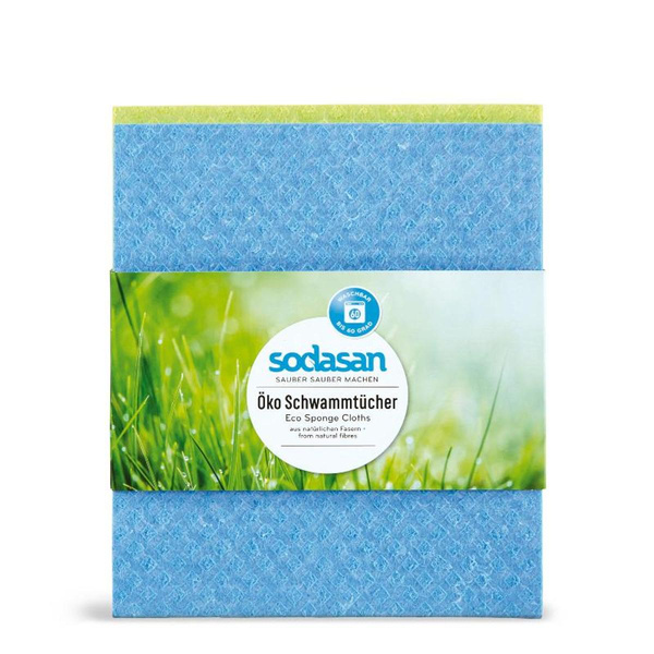Produktfoto zu Öko-Schwammtücher Doppelpack