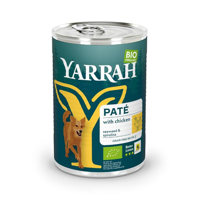 Produktfoto zu Gebinde Hundefutter Pastete mit Huhn und Spirulina 12*400g