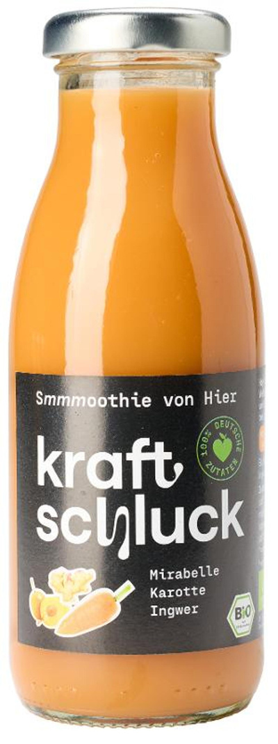 Produktfoto zu Smoothie Mirabelle-Karotte-Ingwer 250ml