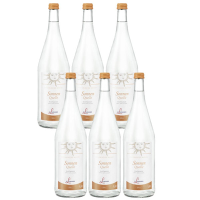 Produktfoto zu Kiste Sonnenquelle St. Leonhard 6*1l