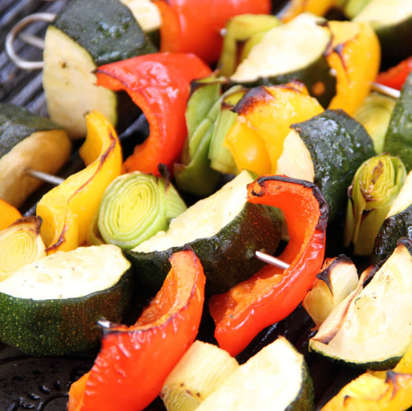 Gemüse auf dem Grill