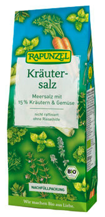 Produktfoto zu Kräutersalz mit 15% Kräutern und Gemüse 500g
