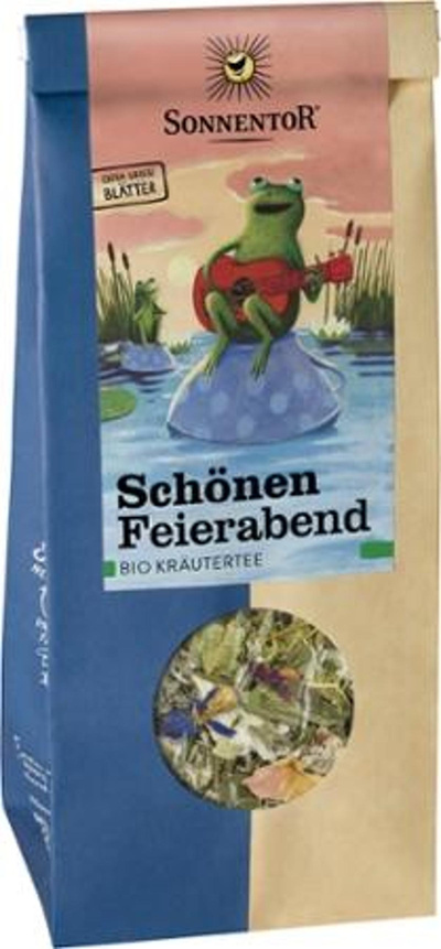 Produktfoto zu Schönen Feierabend Tee 50g lose