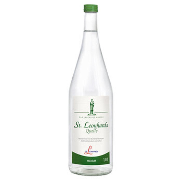 Produktfoto zu St. Leonhard MEDIUM Flasche 1l
