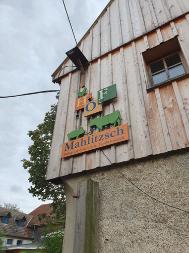 Schild Hof Mahltizsch