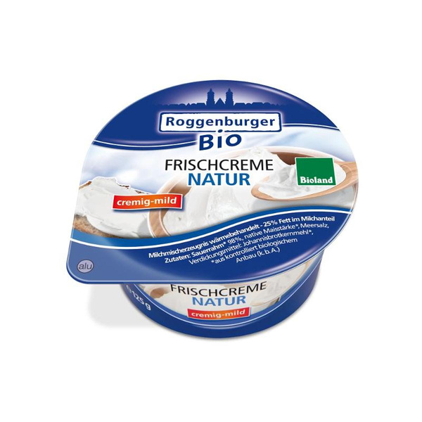 Produktfoto zu Frischcreme natur Roggenburger