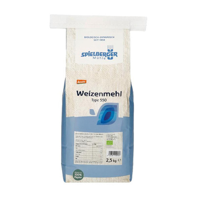 Produktfoto zu Weizenmehl Typ 550 2,5kg