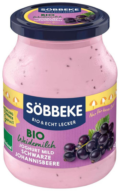 Produktfoto zu Joghurt schwarze Johannisbeere