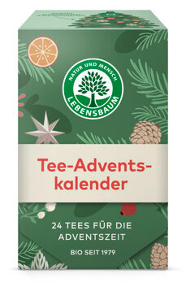 Produktfoto zu Tee-Adventskalender von Lebensbaum