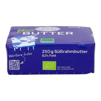 Produktfoto zu Süßrahmbutter