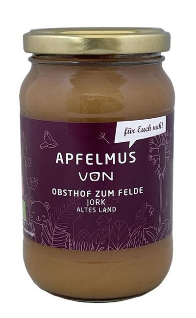 Produktfoto zu Apfelmus leicht gesüßt 350g